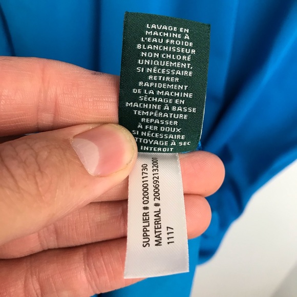 LaurenRalphLauren Cyan Stretch Jersey Dolman Dress - Picture 10 of 11